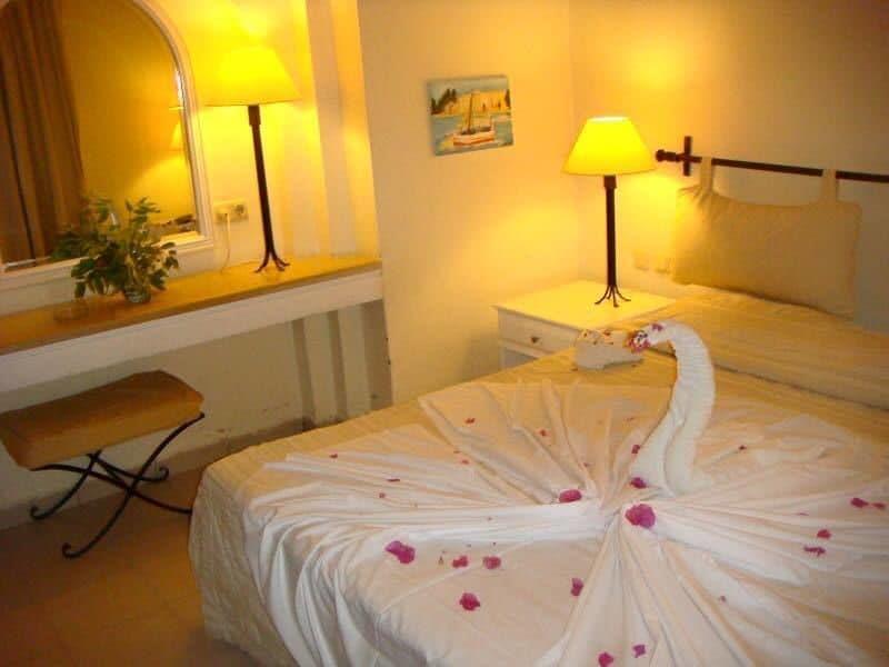 Hotel Flamingo Beach Mezraia Bagian luar foto